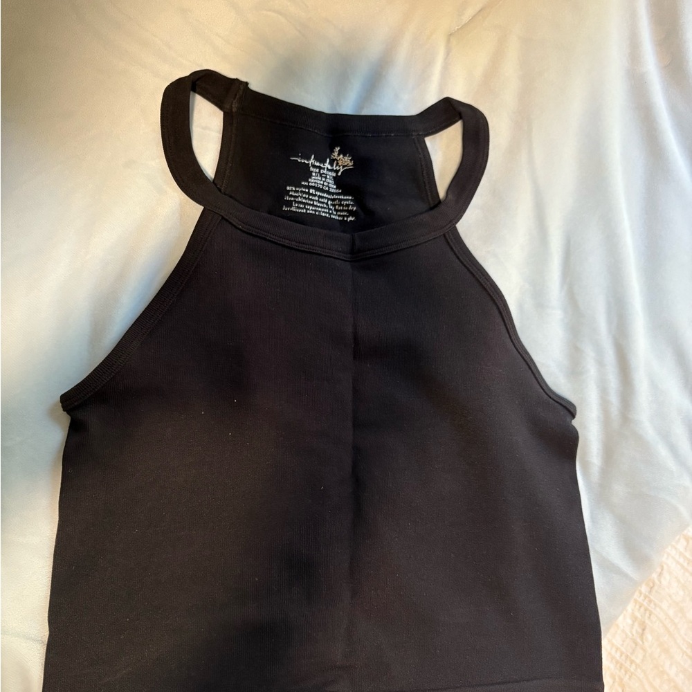 Free People Black Tank Top